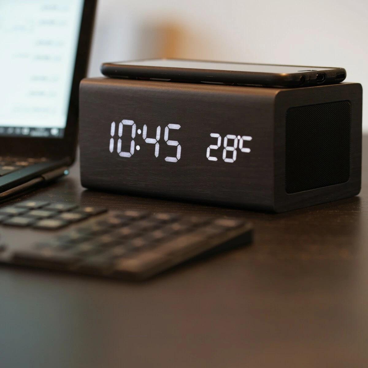 多機能スピーカー時計